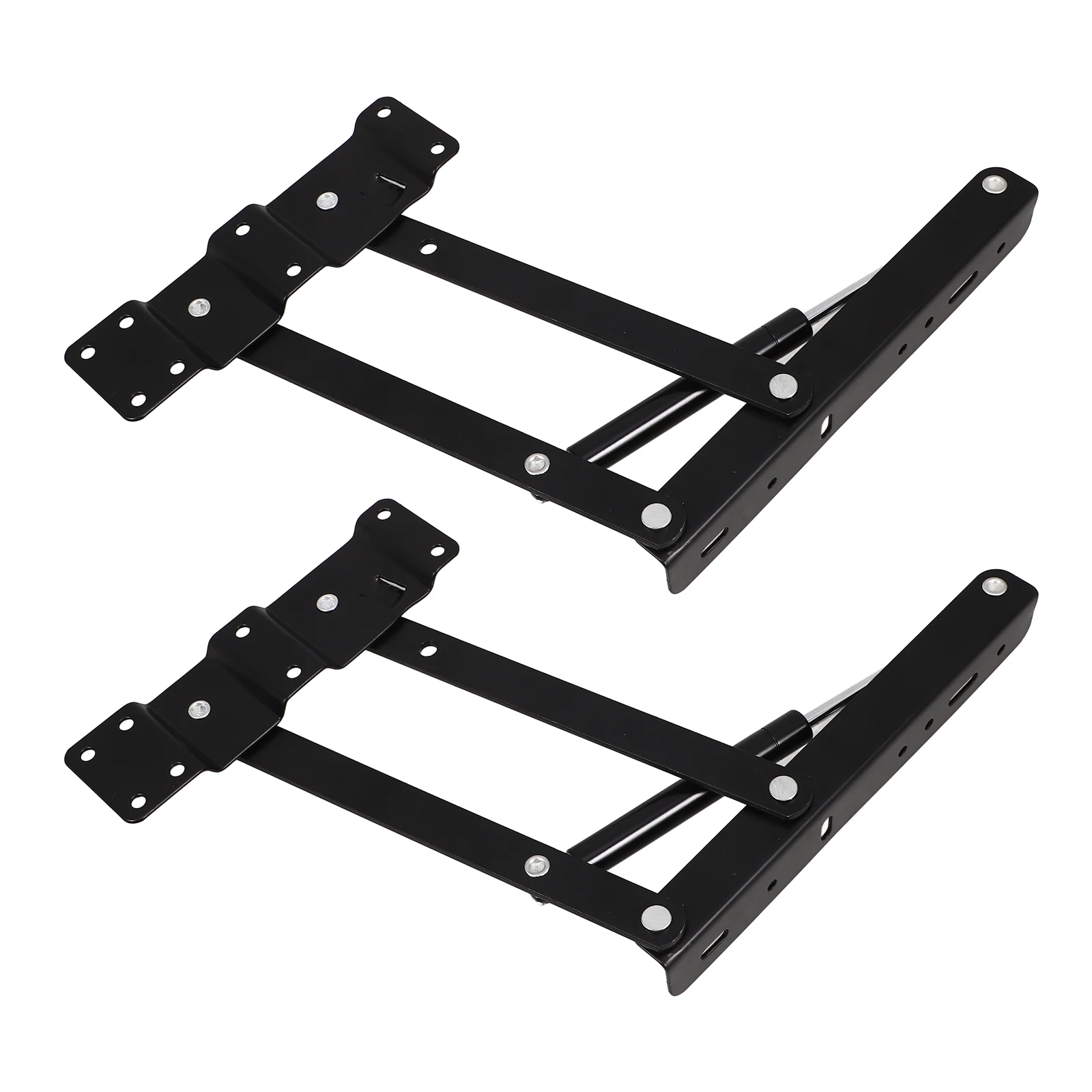 

Gas Lift Folding Coffee Table Bracket Heavy Duty Metal Support for Dining Table Adjustable Height Hydraulic Lift Mechanism Space