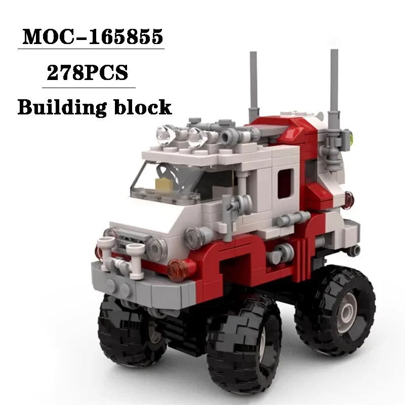 

Building Block MOC-165855 Mini Car Splicing Model 278PCS Adult Children's Puzzle Education Birthday Christmas Toy Gift Ornaments