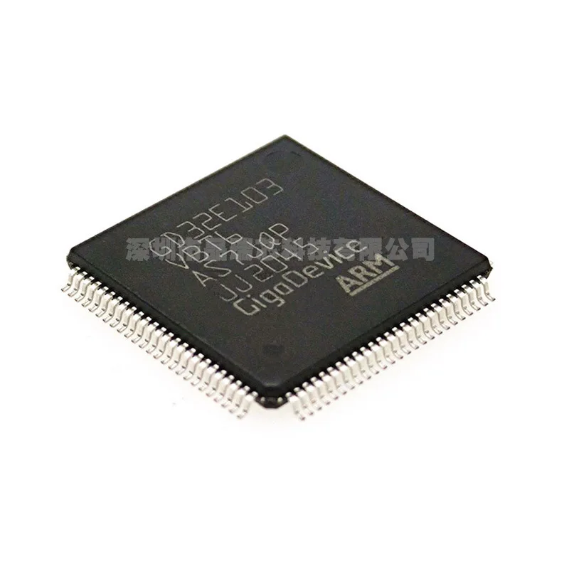 GD32E103VBT6 LQFP100 Smdnew Echte Originele 32-Bit Microcontroller Ic Chip Mcu Microcontroller Chip