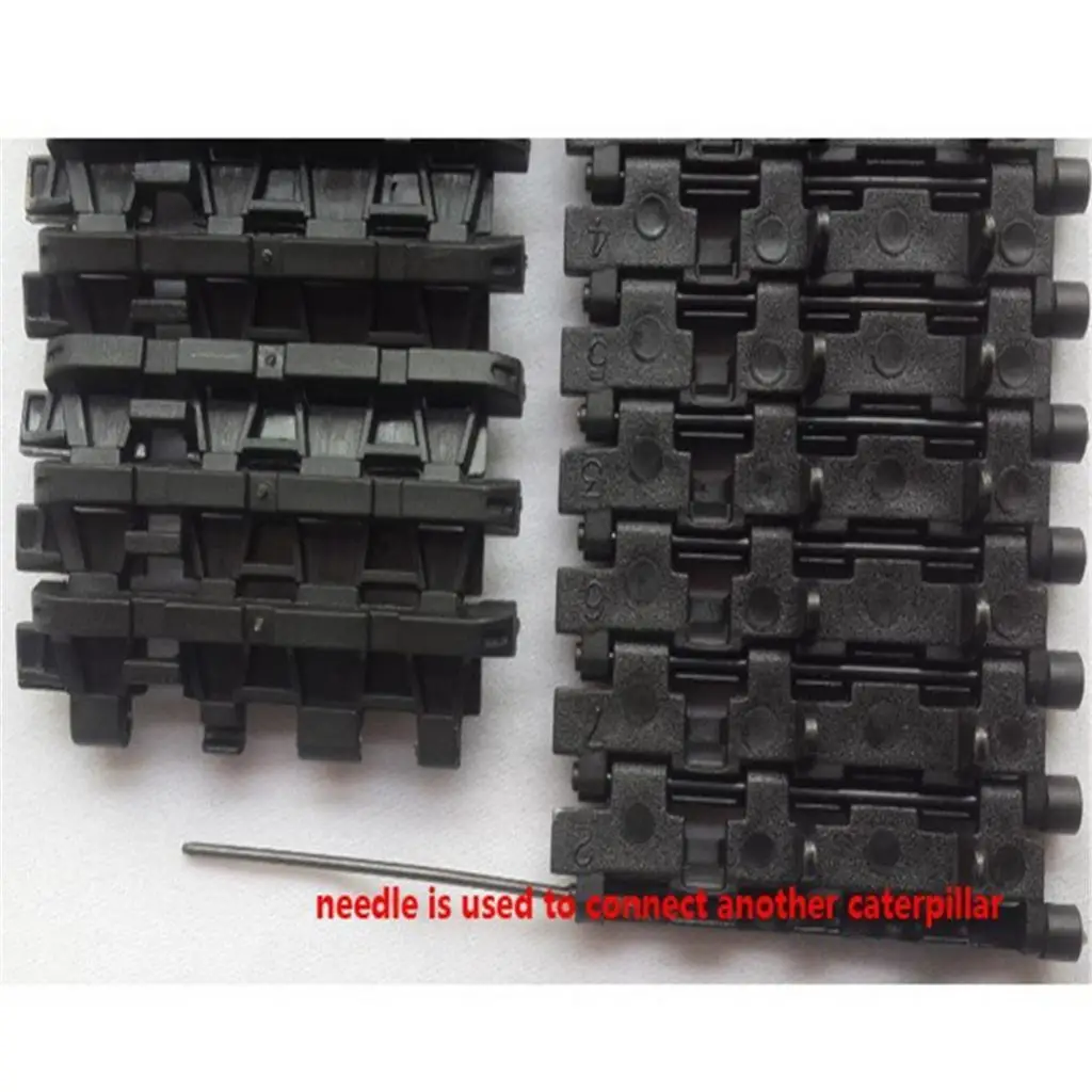 Robot Tank Car Chassis Kit Engineering Plastic Caterpillar Track Crawler Chain for DIY Smart Vehicle Model TC-09
