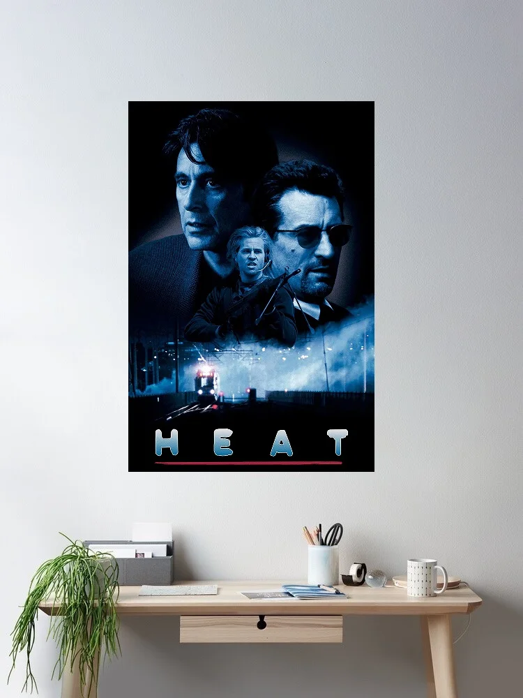 

Heat Movie, Art Print Silk Poster Home Wall Decor