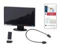 Monitor and phone