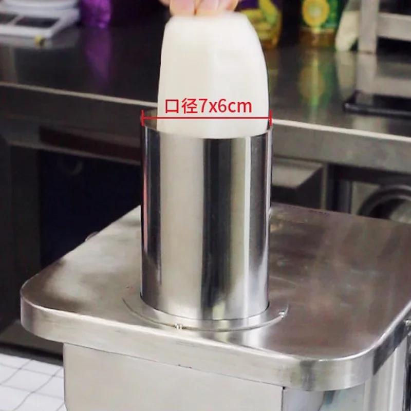 Cortador de verduras multifuncional de 250W, cortadora de frutas y verduras, máquina comercial para cortar en dados para el hogar