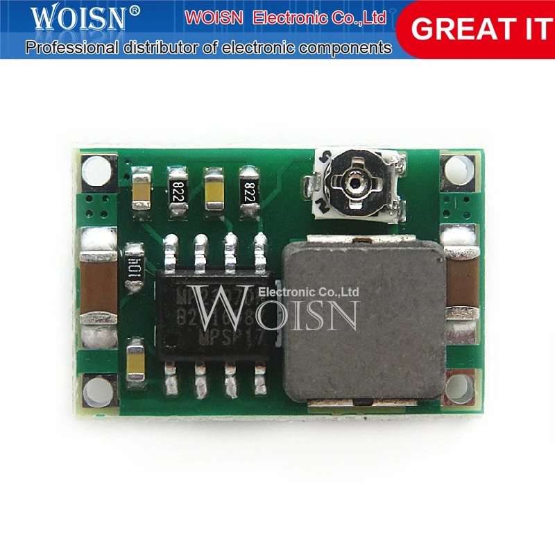 5Pcs Rc Vliegtuig Module Mini 360 Dc Buck Converter Step Down Module 4.75V-23V Naar 1V-17V 17X11X3.8Mm Nieuwe LM2596 2A In Voorraad