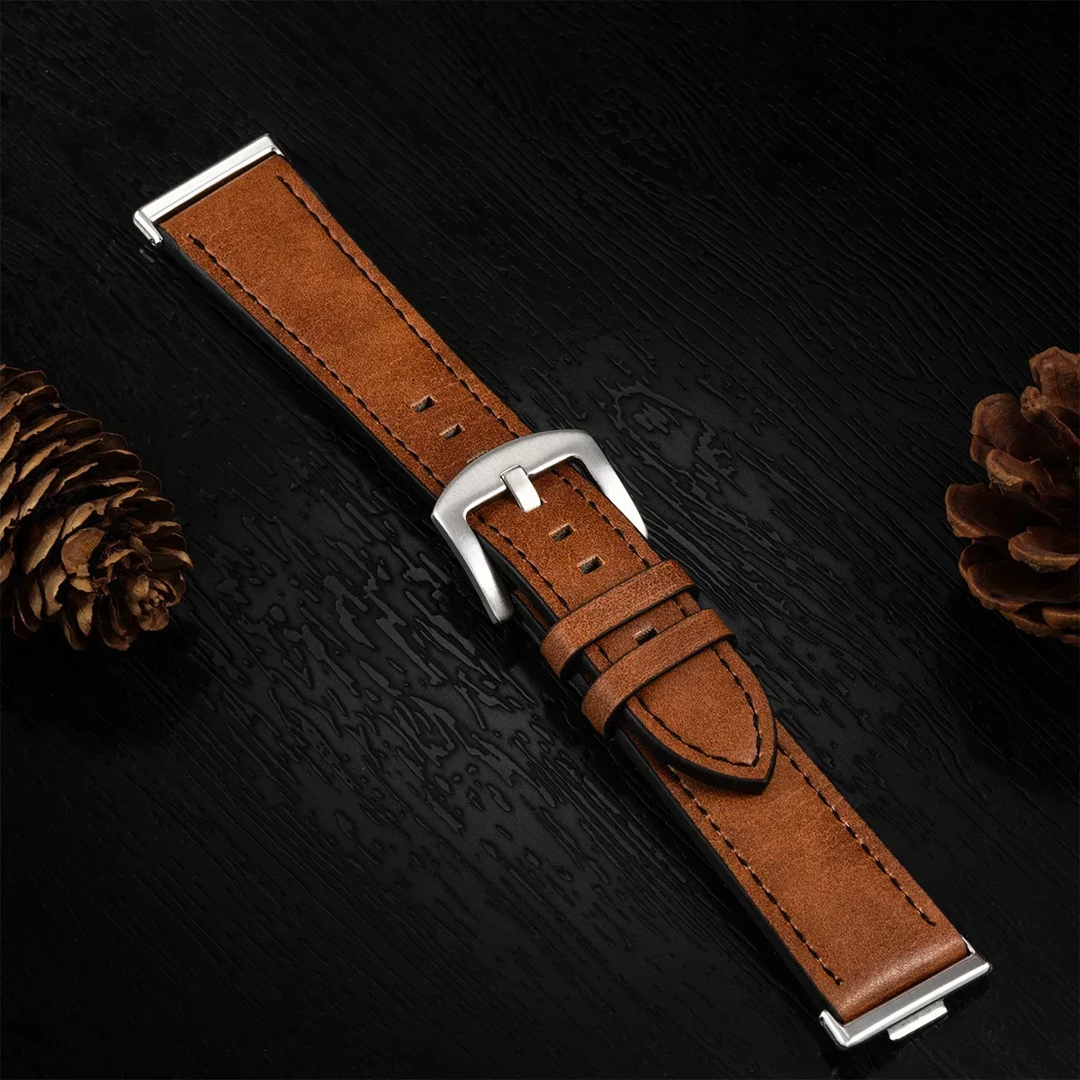 حزام جلدي لساعة Huawei Watch Fit 3 Band Smartwatch بديل سوار معصم رياضي لملحقات Huawei Fit 2/1 Correa