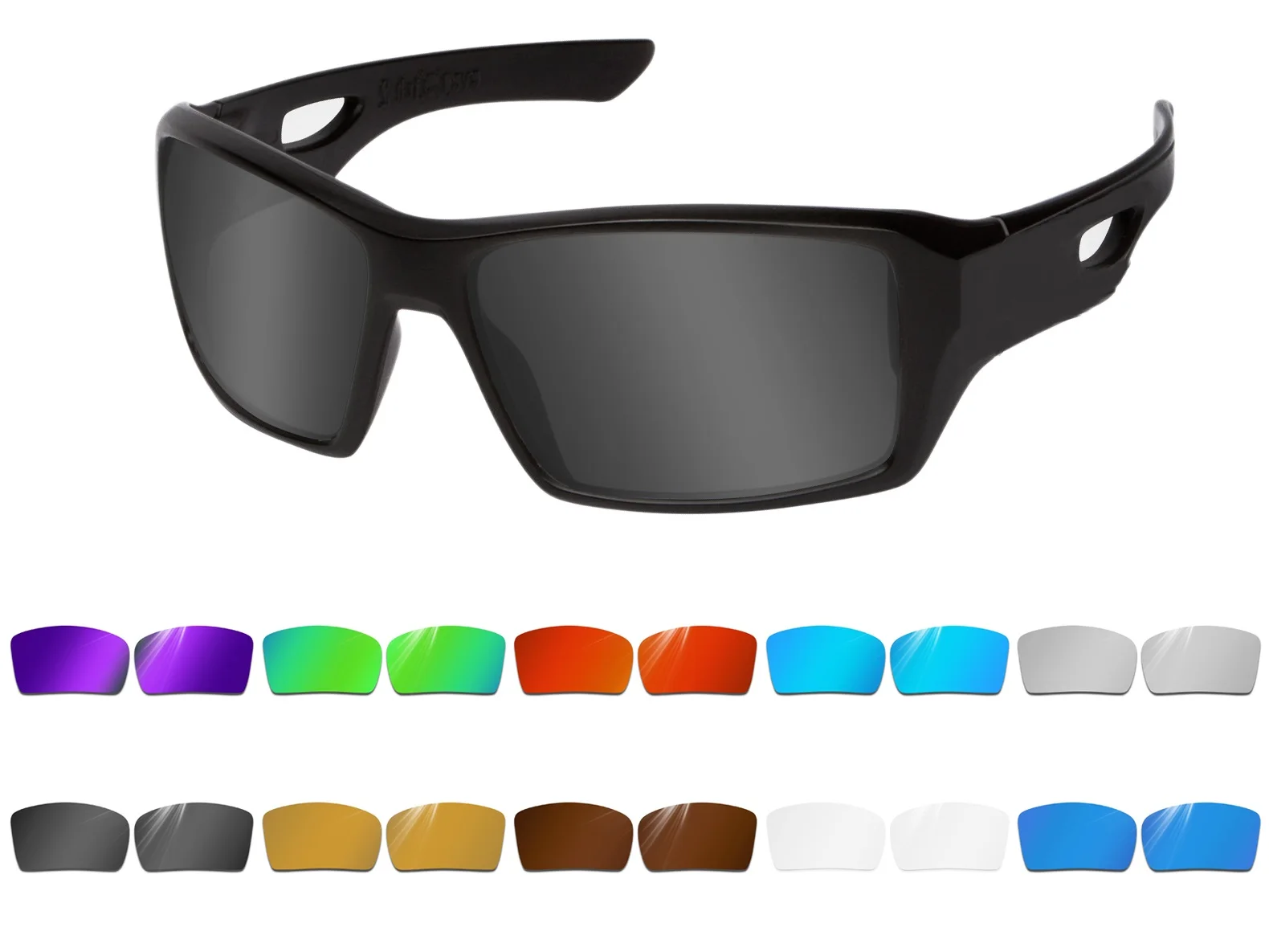 

Сменные поляризационные линзы Glintbay Performance для солнцезащитных очков Oakley Eyepatch 2 OO9136 — несколько цветов