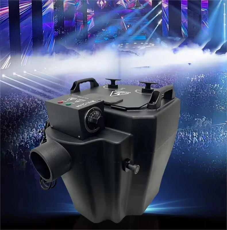 

3500W Remote Control Dry Ice Fog Machine Low-Lying Stage Effect with Night Club Entertainment Wedding Night Low Smoke