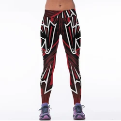 Women Sport Leggings Eagle 3D Print Quick Dry High Waist Sport Pant For Yoga Gym Fitness Workout Tights Trouser Slim Active Wear