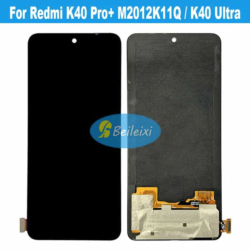 For Redmi K40 Pro+ M2012K11Q LCD Display Touch Screen Digitizer Assembly For Redmi K40 Ultra