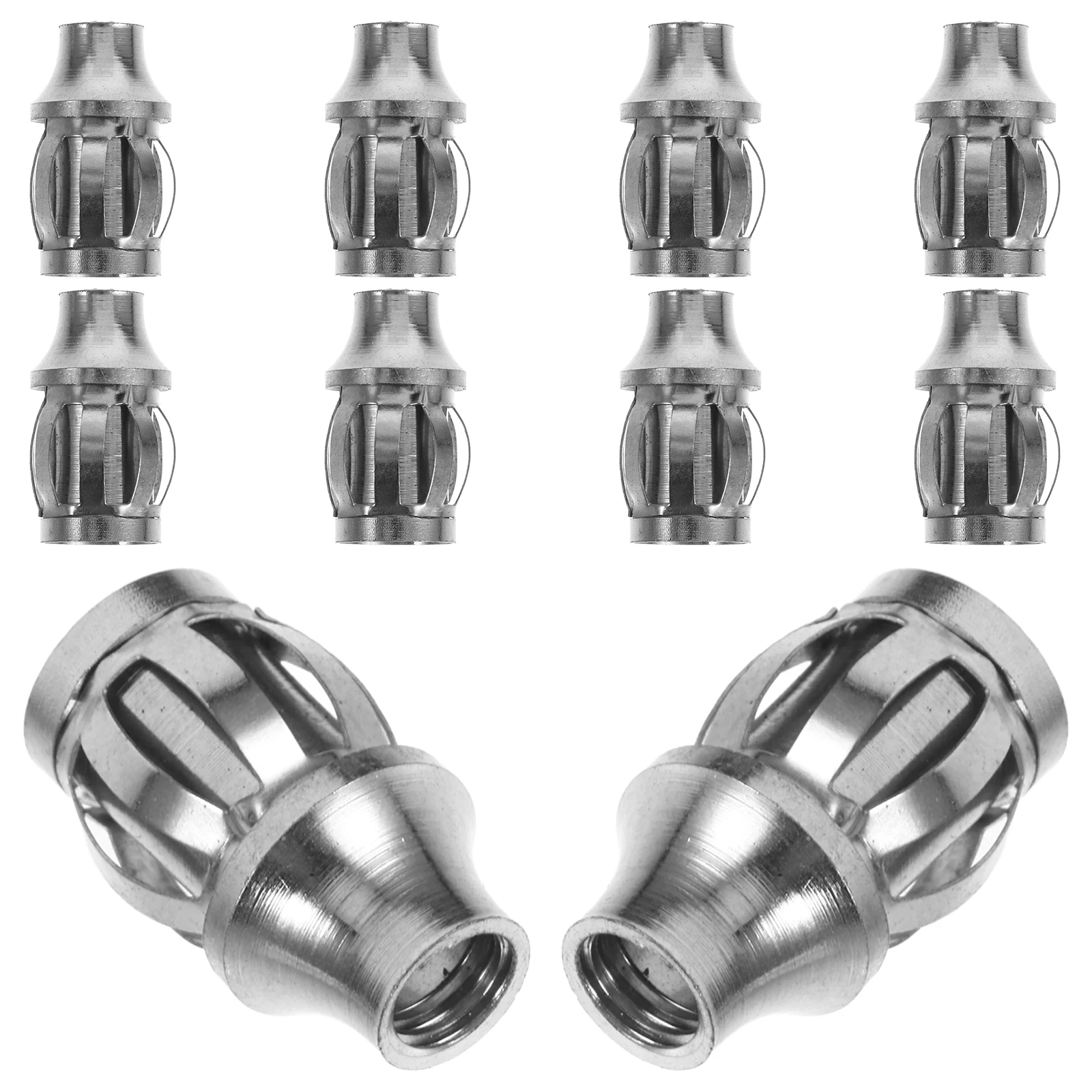

10pcs G4 Lamp Socket Fixtures M10 Threaded Metal Bulb Socket Fasteners Secure Connection Compatibility Safety