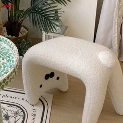 Kitty Stool Cloakroom Dressing Chair Entryway Light Luxury Home Entry Shoe Stool Entry Shoe Change Stool News Stools Sofa