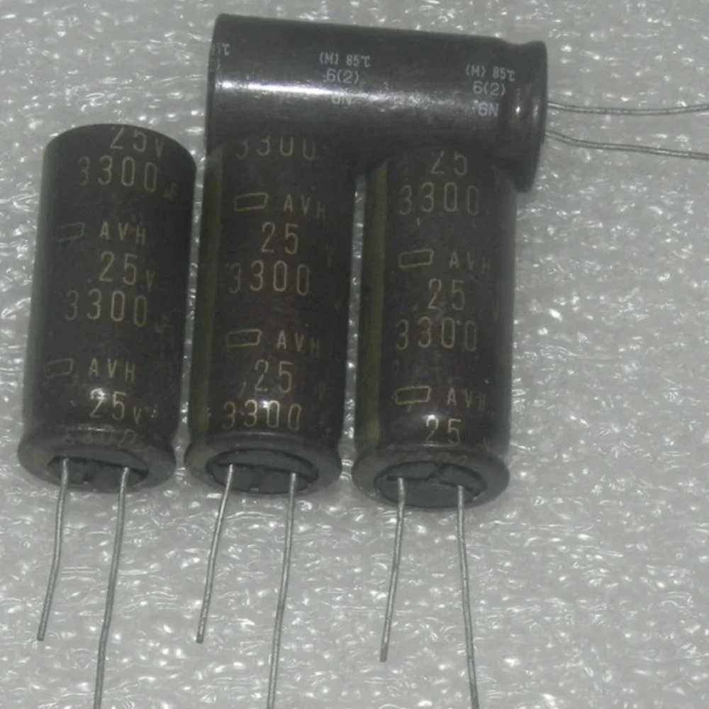 2PCS/LOT AVH AVF AWJ Pioneer 25V  3300UF AUDIO Aluminum Electrolytic Capacitors