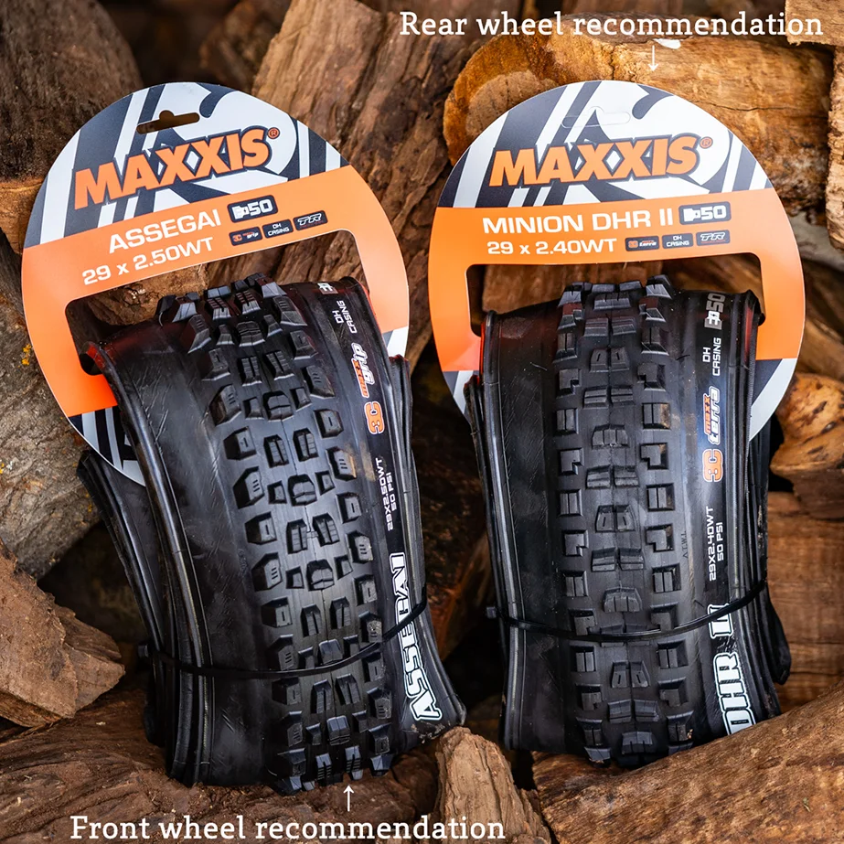 MAXXIS ASSEGAI Downhill Tubeless MTB Bicycle Tire 29 27.5 Rims
