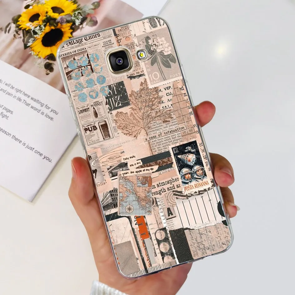 For Samsung Galaxy A3 2016 A310F Case A3 2017 A320F Transparent Cover Luxury Marble Soft Funda For Samsung A3 A 3 2016 2017 Capa