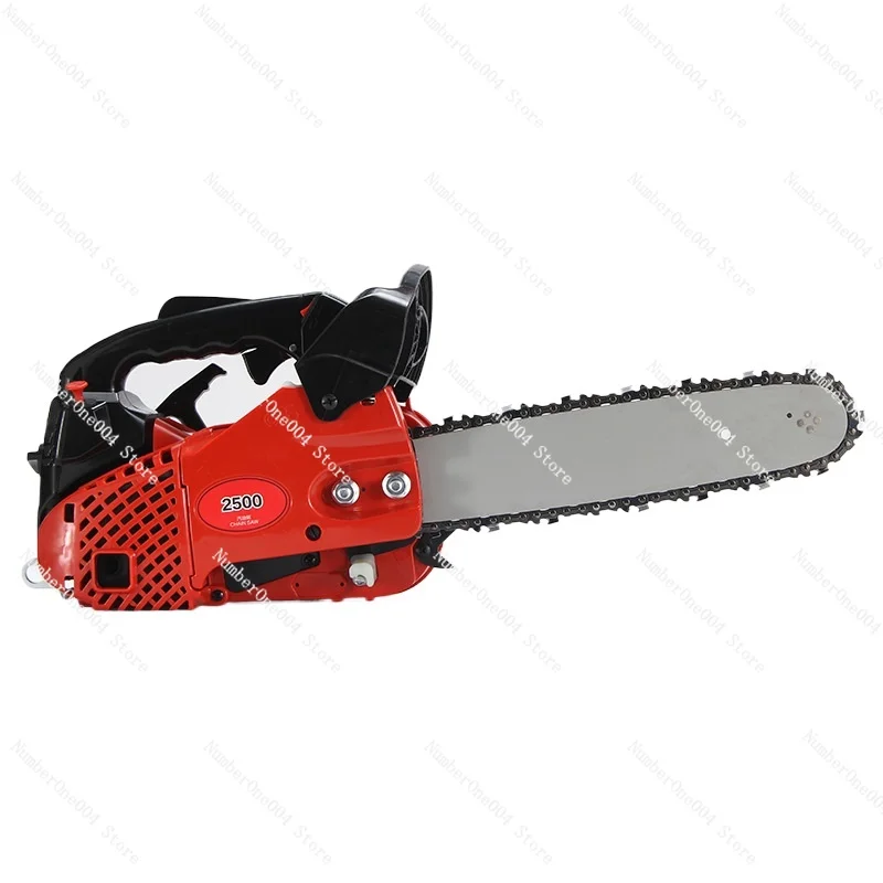 Mini portable 2500 small chain sawbamboo saw 25cc gasoline sawportable single hand saw8500rpm 305mm