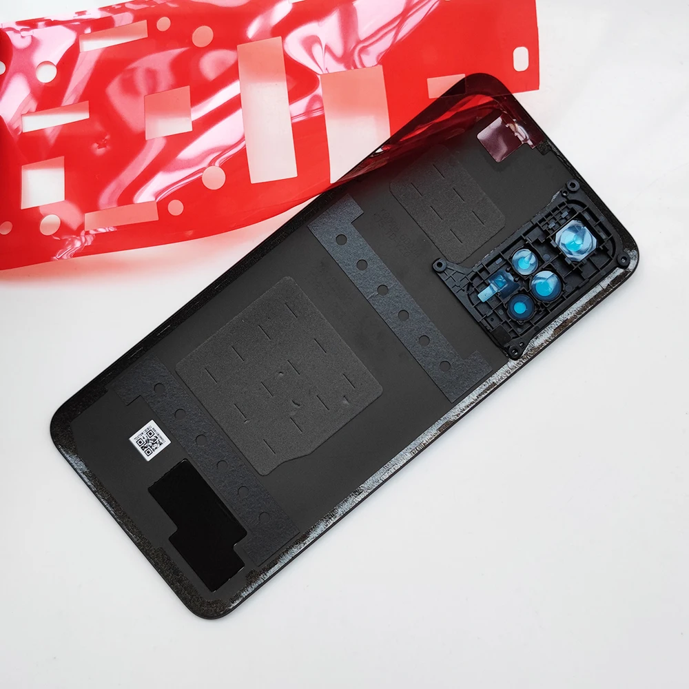 Tylna obudowa Note11 A + dla Xiaomi Redmi Note 11 plastikowa tylna bateria zamienna tylna obudowa obudowy + obiektyw aparatu