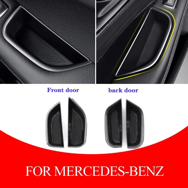 Organizer samochodowy schowek na klamkę do Mercedes Benz CLA C117 GLA X156 A Class W176 2013-16 akcesoria