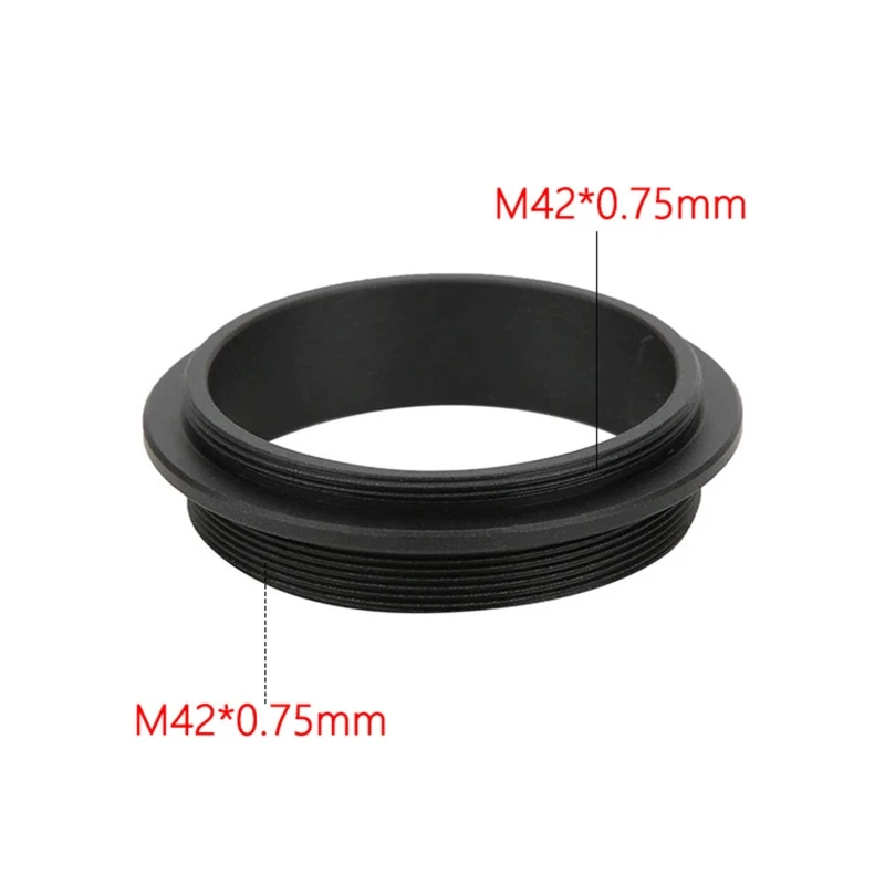 M42-M42 Ring Adapter M42 Male to Male Coupling Ring Lens M42x0.75mm Aluminum Alloy Male-to-Male Adapter Ring for Filters