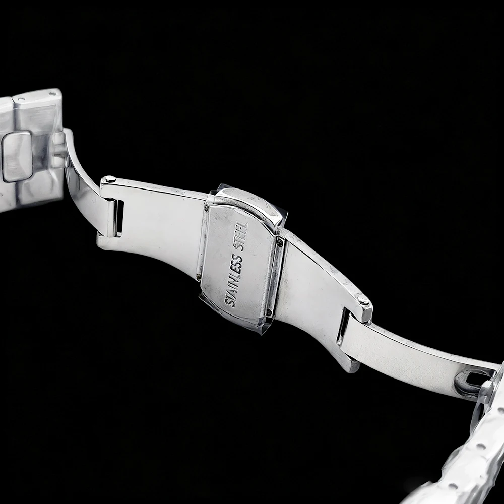 Orologio NH35 Orologio con logo personalizzato Orologio automatico da uomo con fibbia pieghevole in acciaio inossidabile Orologio con movimento NH35