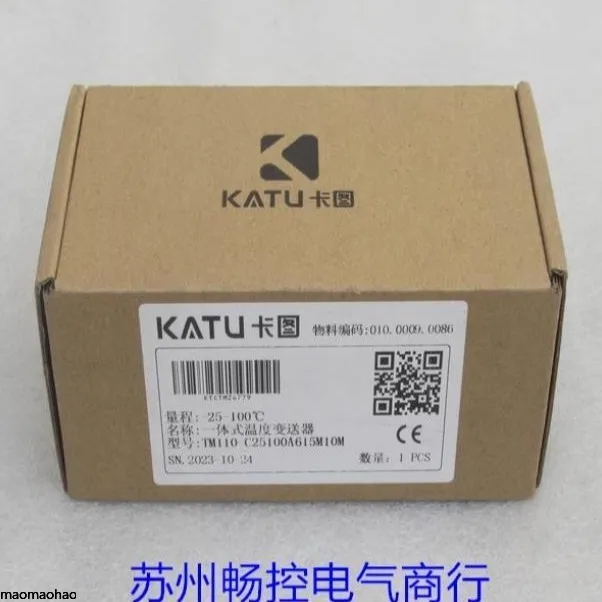 2025 * 현물 판매 * 새로운 KATU KATU 온도 트랜스미터 TM110-C25100A615M10M 현물