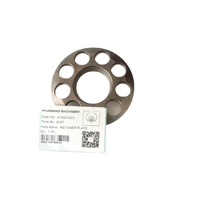 

Hyunsang Hydraulic Parts Reatiner Plate & Valve Plate for 85TX 07000-13042 07000-15210