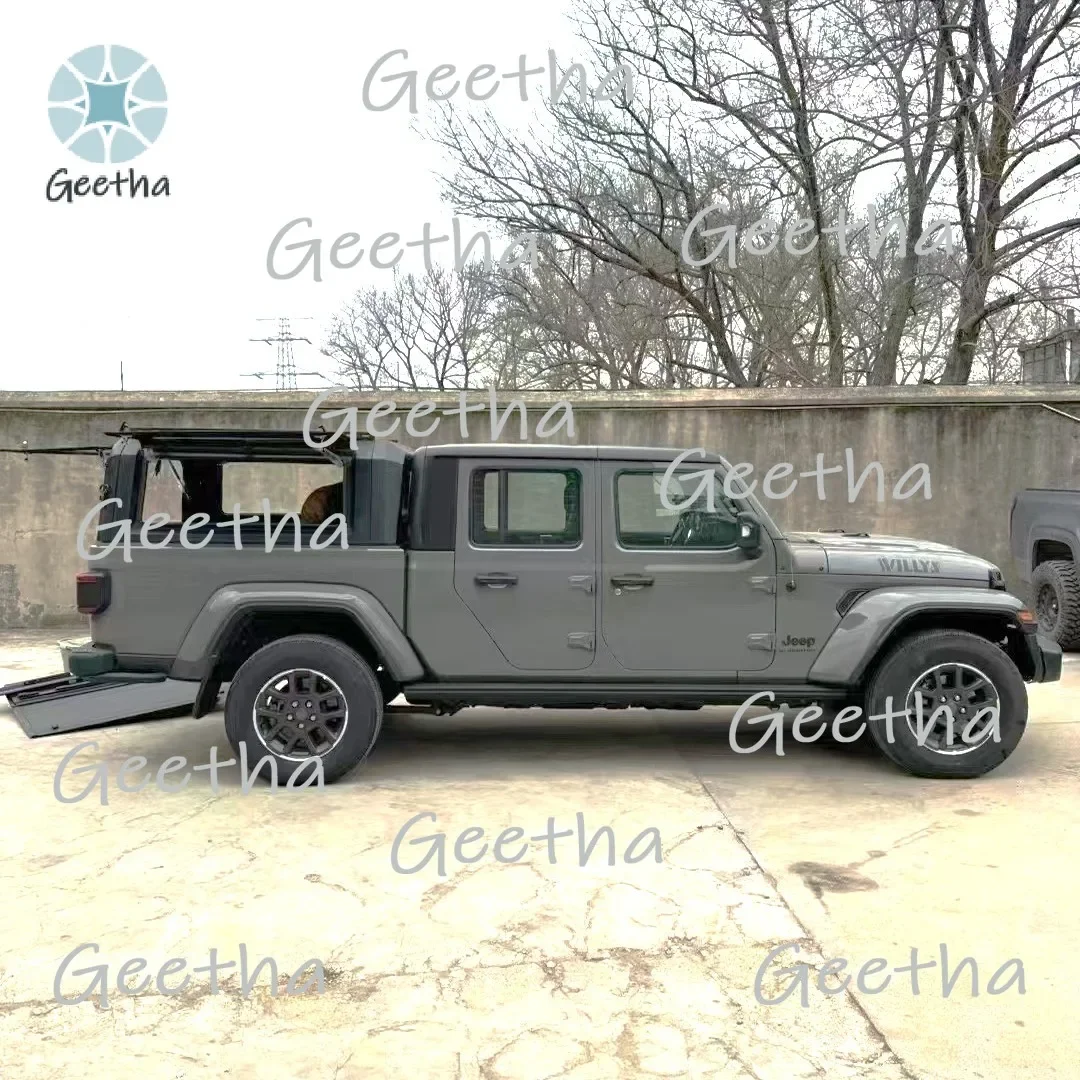 

Eep Gladiator Canopy Factory Made Truck Jwaterproof Steel Truck Canopy Factory High Quality Topper Camper