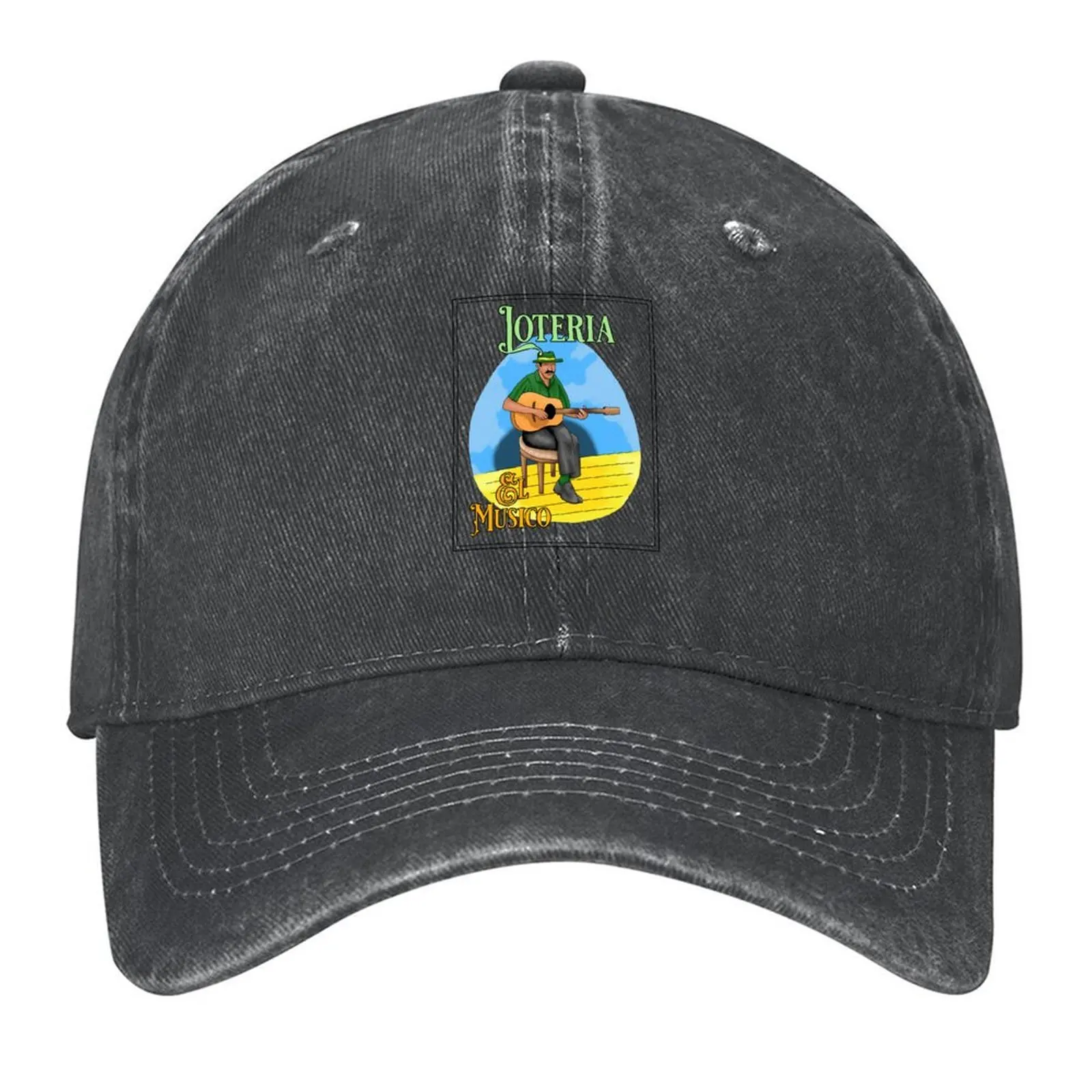 

Loteria - El Musico Baseball Cap Luxury Cap Hat Man For The Sun Visor fishing caps man Sun Hats For Women Men's
