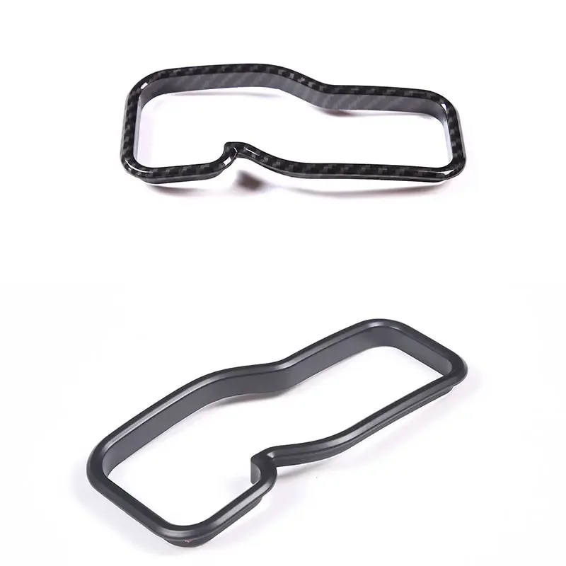 For Toyota Tacoma 2006-2015 ABS Carbon Fiber Car Gear Track Frame Cover Trim Interior Car Accessories