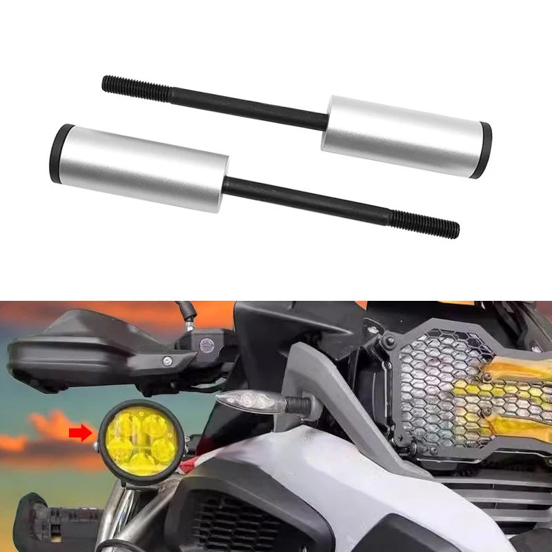 For BMW R1250GSA LED Lights Bracket Auxiliary Lights Fog Lights Brackets R 1250 GS ADV R1250 GS Adventure 2019-2023 2021 2022