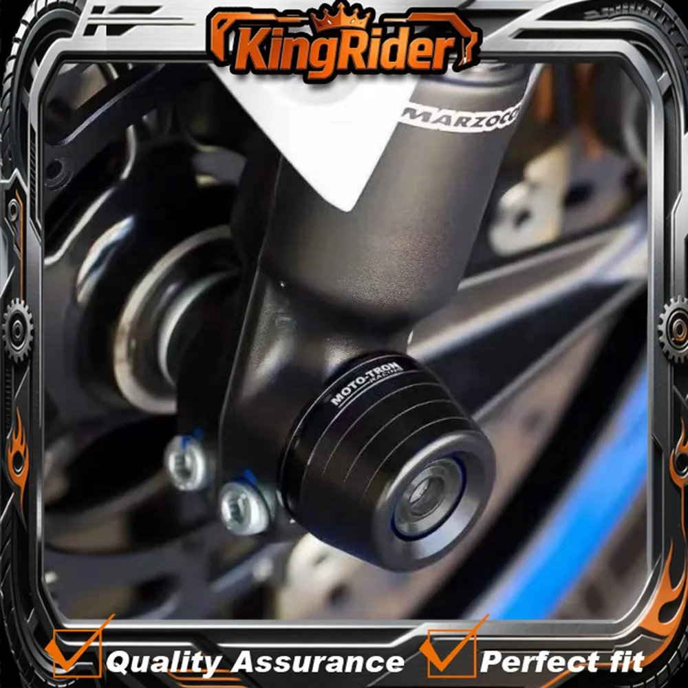 

【Supreme quality】ZONTES Motorcycle 703RR Front and Rear Axle Shock Protectors, Fall Protection Balls