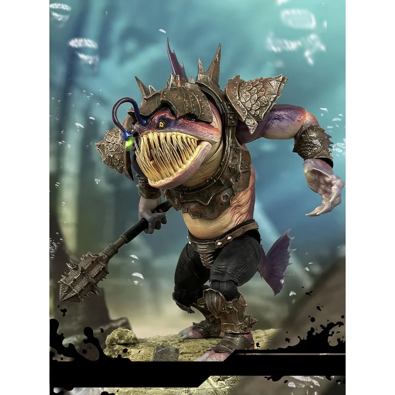 FURY TOYS Fury Studio Oryginalny Demon Gór i Morza Record Lantern Fish 7-calowy Gotowy Produkt Ruchoma Figurka Model Zabawka