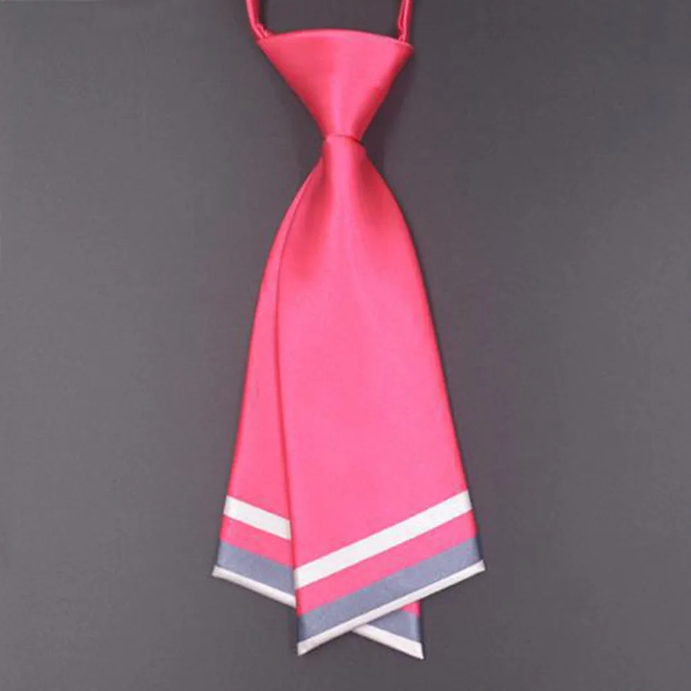 Fashion Bow Knot Necktie Japanese Adjustable Bow Knot Tie Solid Color Vintage Cravat School Uniform
