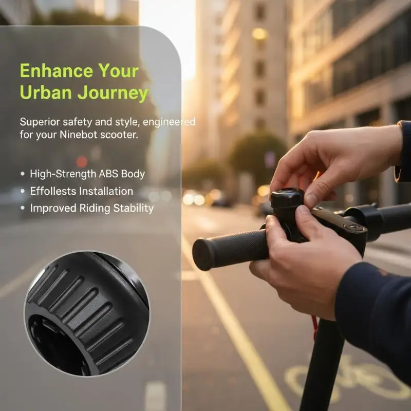 Electric Scooter Bell Replacement Accessory High Decibel Waterproof Fit for MAX PLUS MAX Pro Scooter Parts