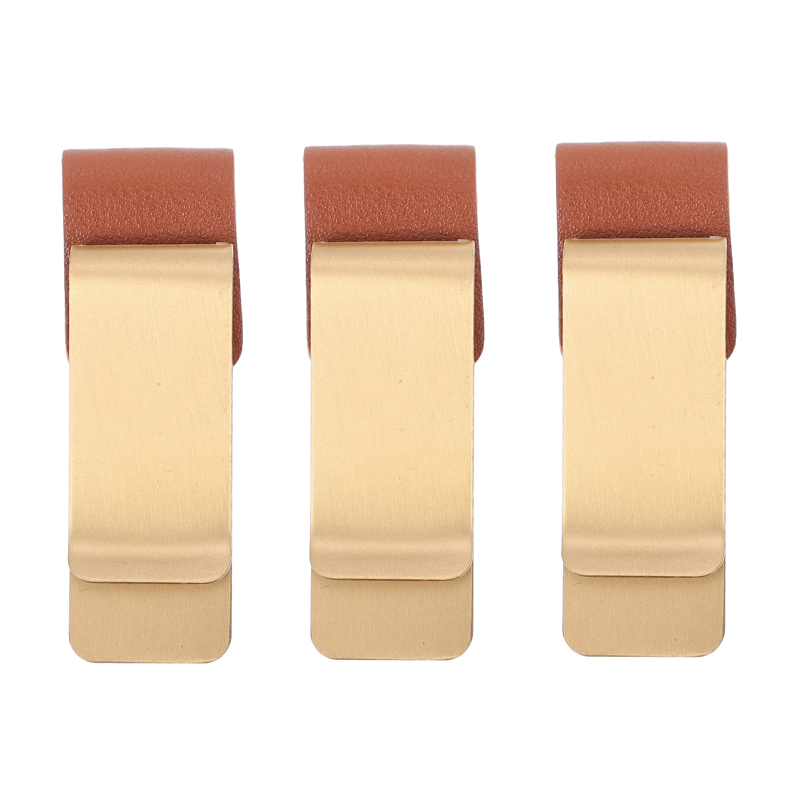 

3pcs Metal File Binder Clips Retro Office Stationery For Papers Documents Test Files Organizing Supplies Bill Collection Clamp