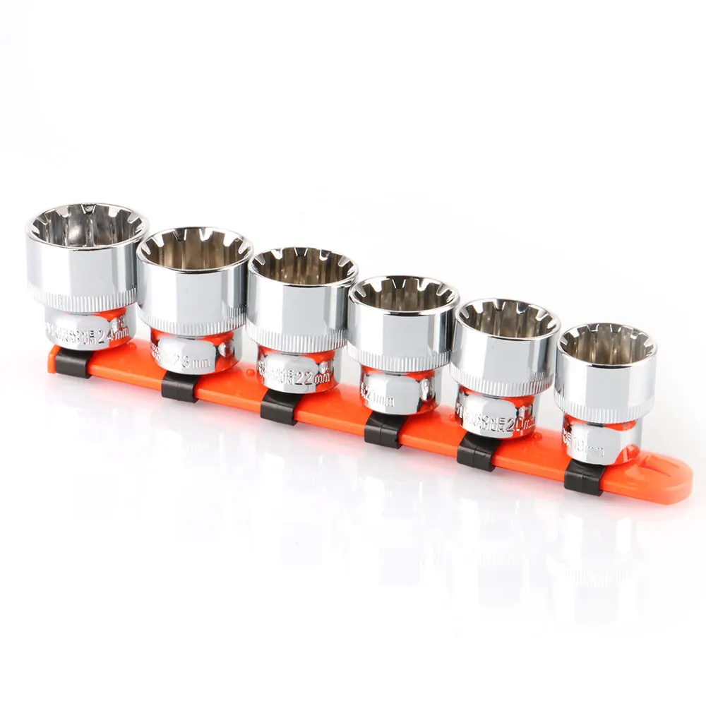 19-24mm Socket Set Accessories 3/8 Inch Drive For Electric Wrench Pneumatic Wrench Socket Wrench