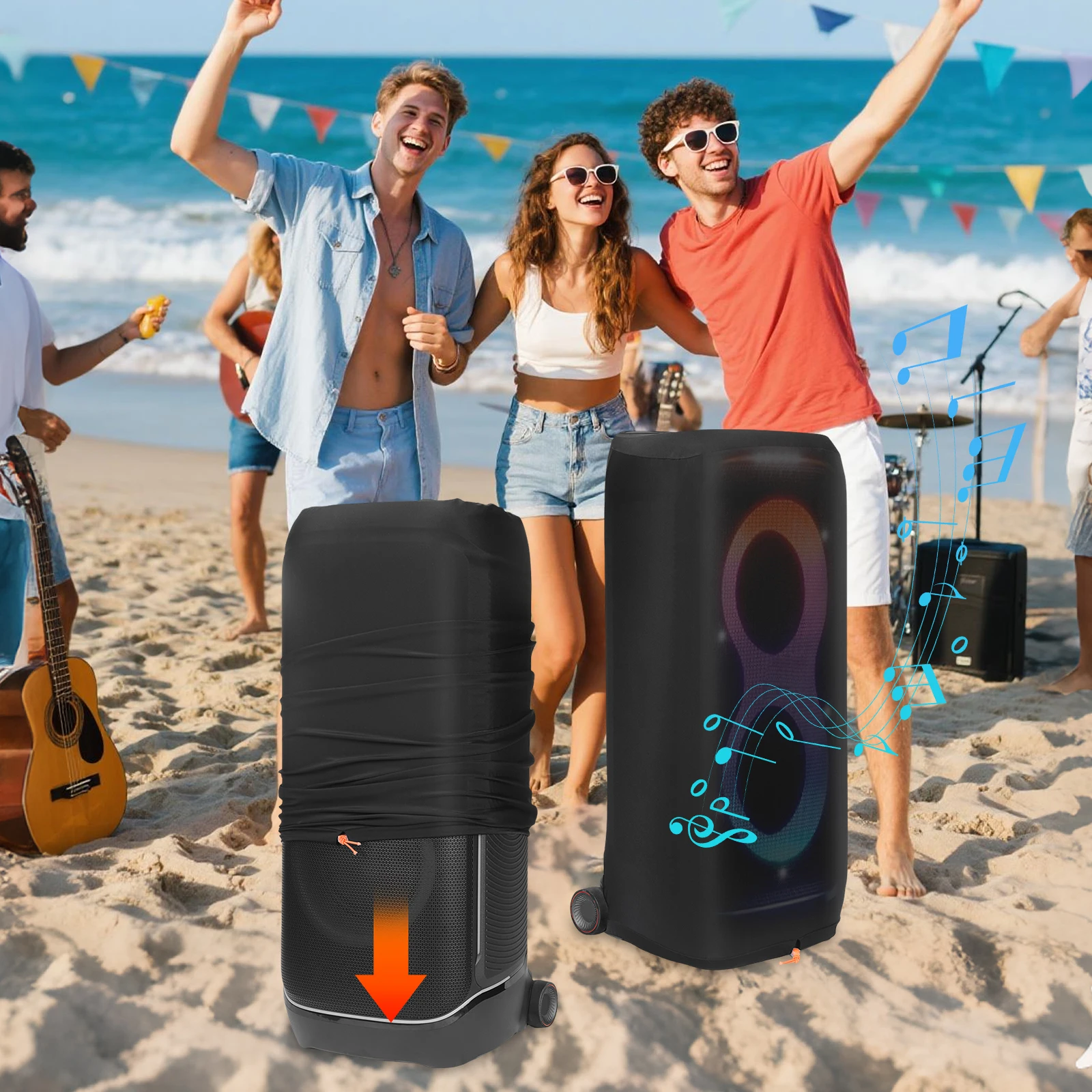 Speaker Dust Cover Portable Storage Case for JBL Bluetooth Speakers