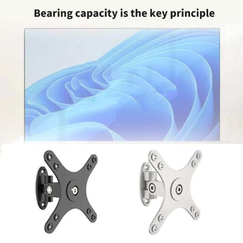 F3KE Screen Stand Adapter Screen Wall Bracket For VESA 100x100, 75x75 Compatibility for Various Viewing