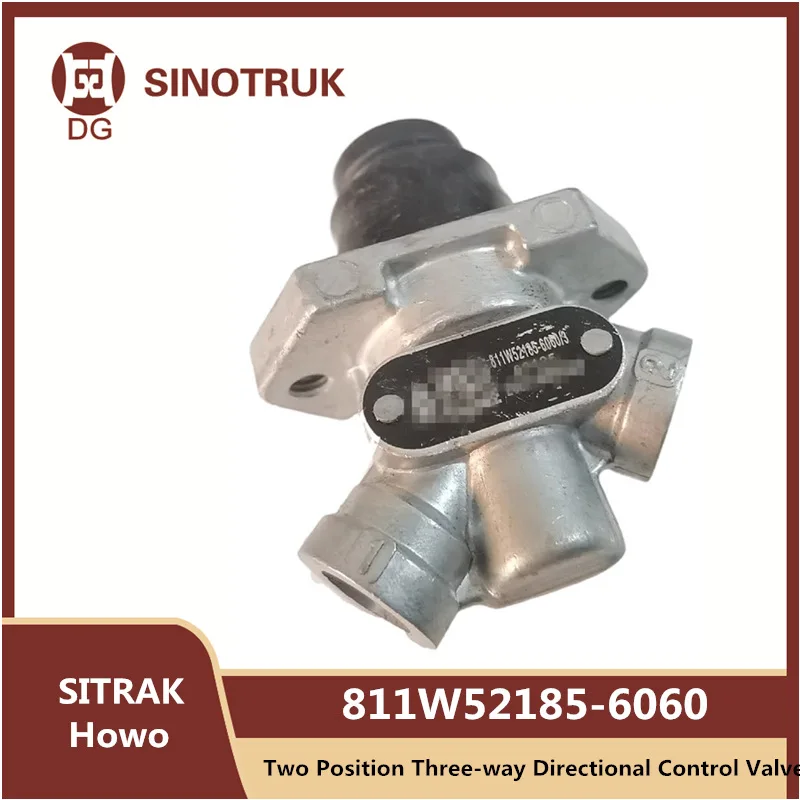 811W52185-6060 Two Position Three-way Directional Control Valve For SIONTRUK SITRAK C7H G7 Howo TX Truck Parts