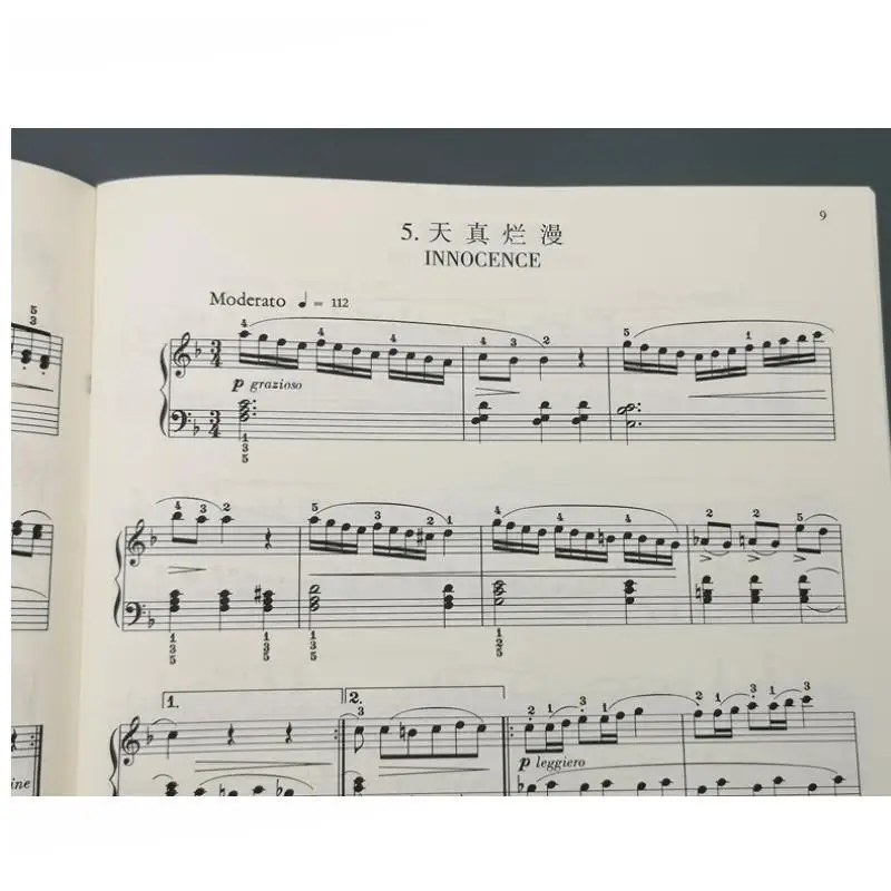 Buku Musik Anti Maling 25 Piano Advanced Etude Works 100 Kode Pindai untuk Mendengarkan Buku Teks Musik Audio