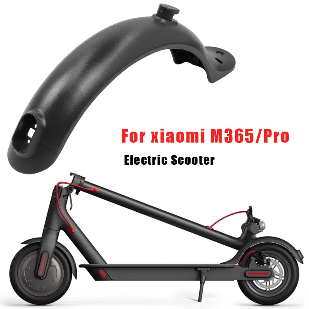 For Xiaomi M365 M365 Pro Electric Scooter Rear Mudguard Splash Fender with LED Taillight Durable Replacement Safety Protector