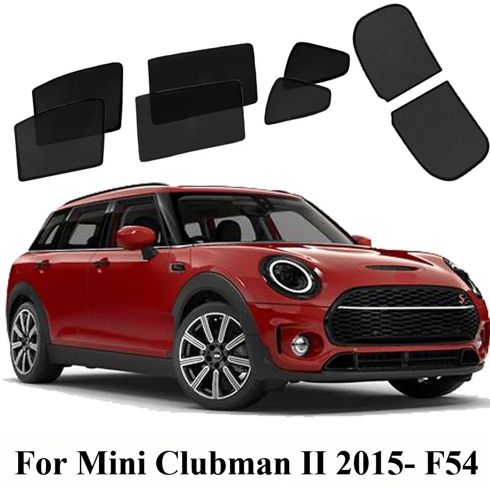 Magnetic Sun Shades For Mini Clubman II 2015- F54 Car Windows Sun Blind