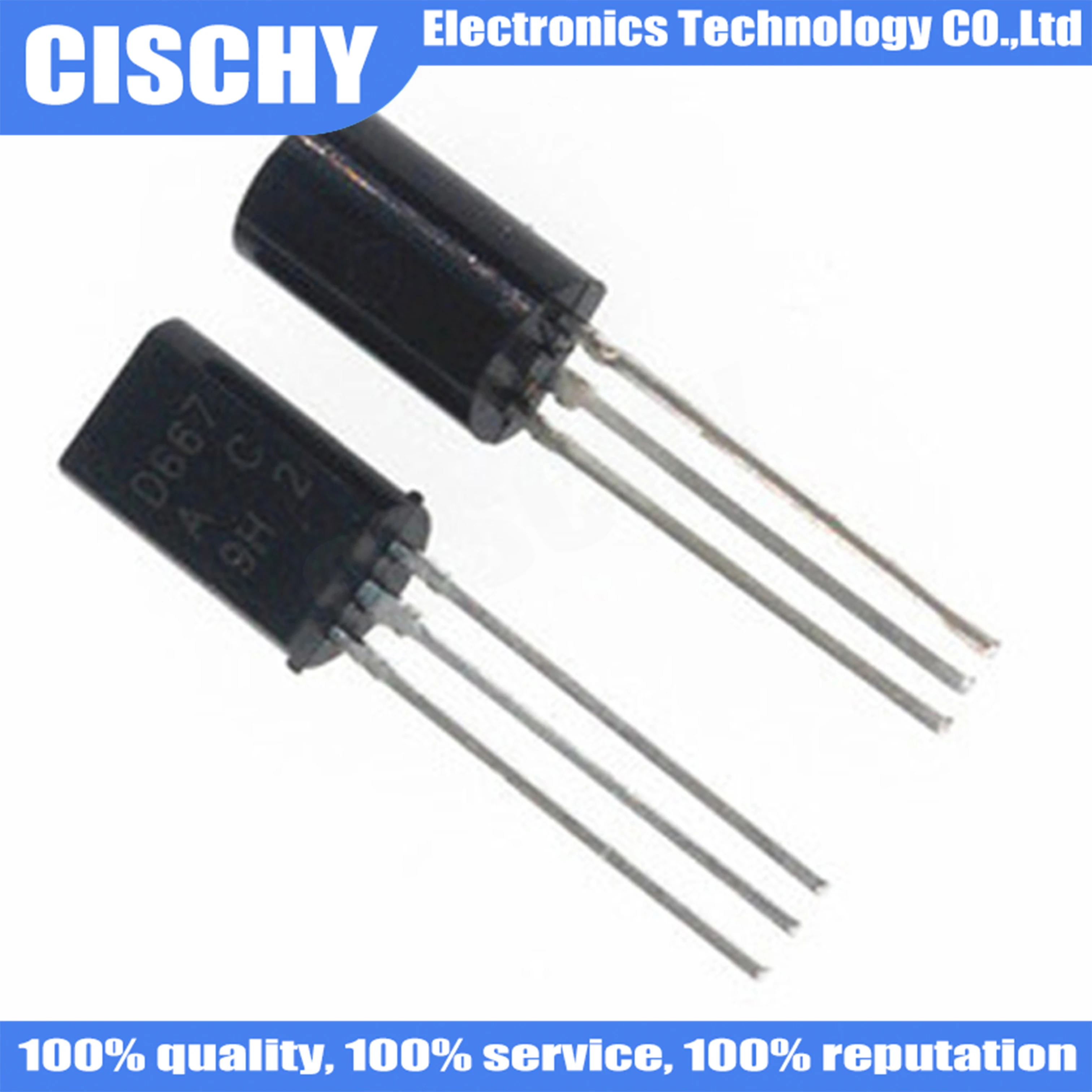 50PCS/lot D667 2SD667 TO-92L In Stock