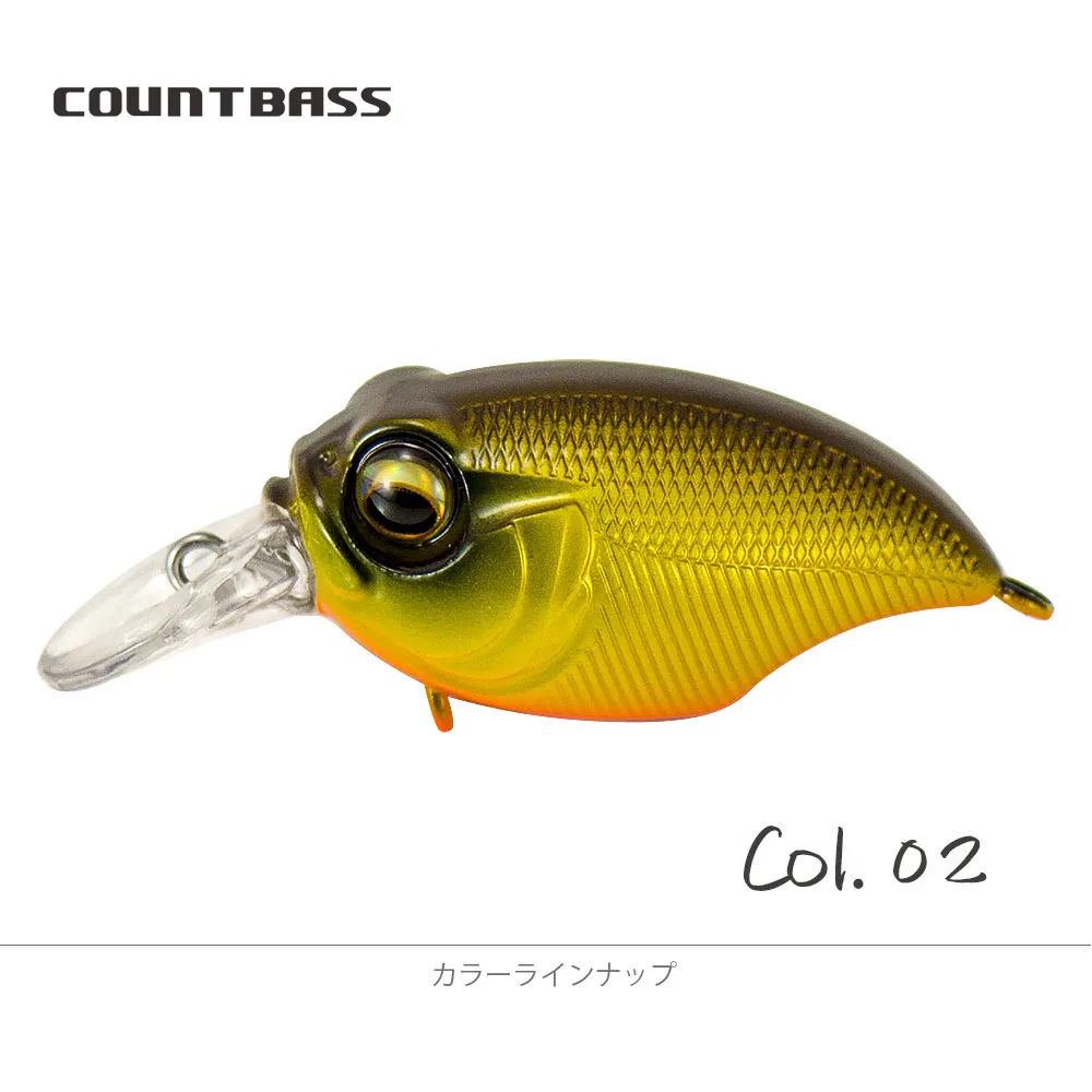Countbass Wobbler 38 mm 1-1/2 Zoll 43 mm 1-3/4 Zoll 48 mm 1-7/8 Zoll Angelköder Stecker Wobble Fishing Kunststoffköder Wobbler – Detail 18