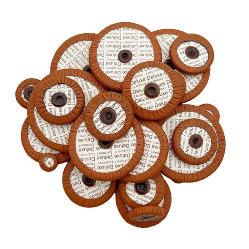 25Pcs Altos Saxophone Pad Saxophone Pads Sax Leather Pad Replacement for Saxophone Part Performances Playing Accessories