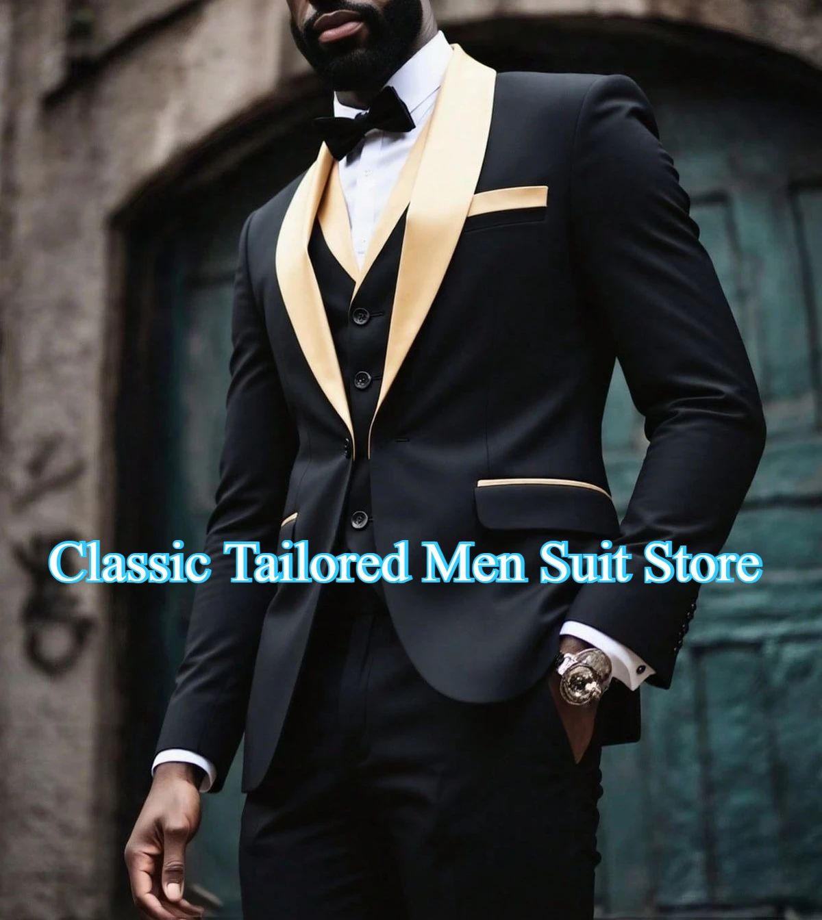 

New Formal Occasions Men Suit Wedding Party Prom Groom Groomsman Business Male Tuxedos 2 Piece Set Jacket Pants