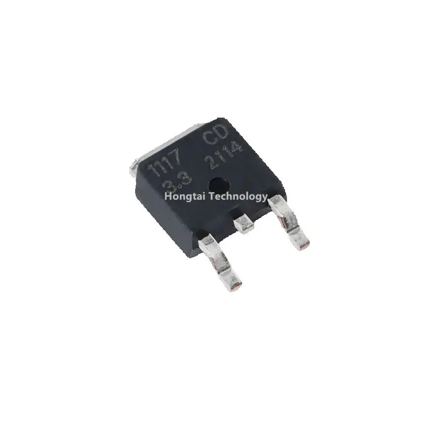 New original 1117CD-3.3 TO-252 AMS1117CD-3.3 low voltage differential linear regulated transistor