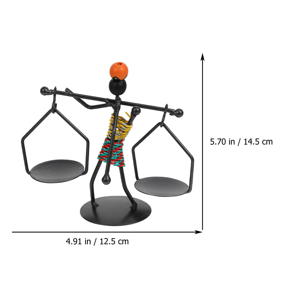 

3pcs Iron Holders Home Decor Decoration Creative Retro Stands For Living Room Office Bar Desktop