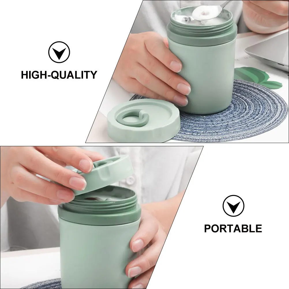 

Breakfast Cup Multi-Purpose Soup Cup High-Quality PP Material Safe Portable Breakfast Container Thermal Insulation Food