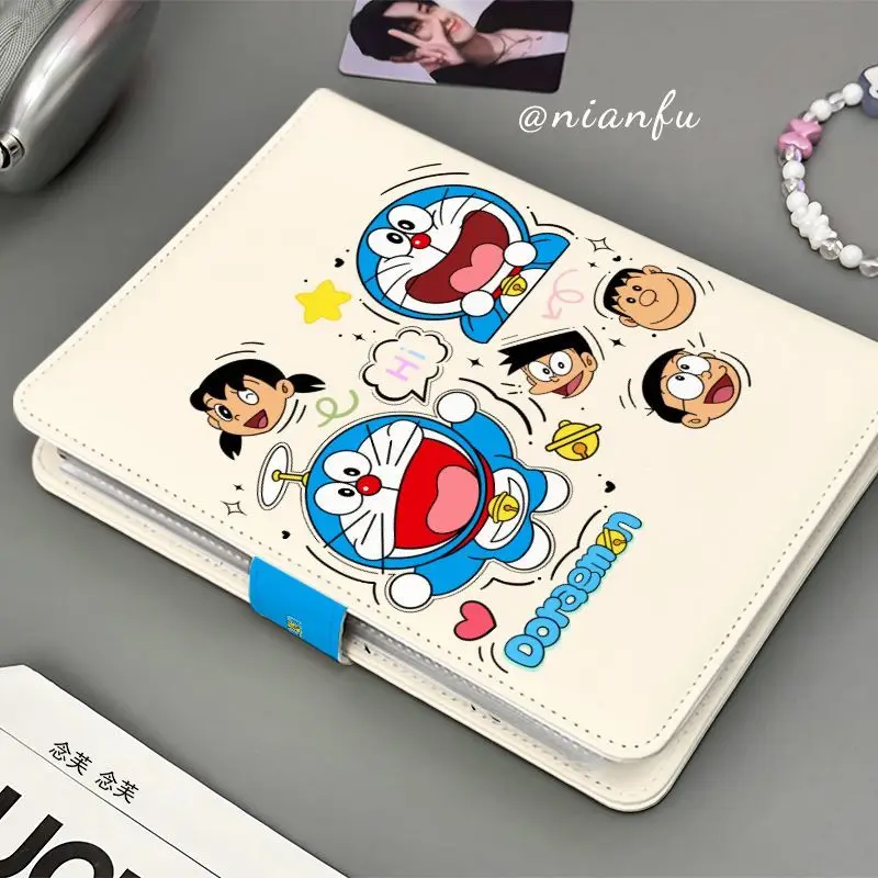 Anime Doraemon Pu Cortex Four-Grid 3-Inch Photo Storage Card Booklet Star Polaroid Photo Storage Book Classmate's Birthday Gift view 4