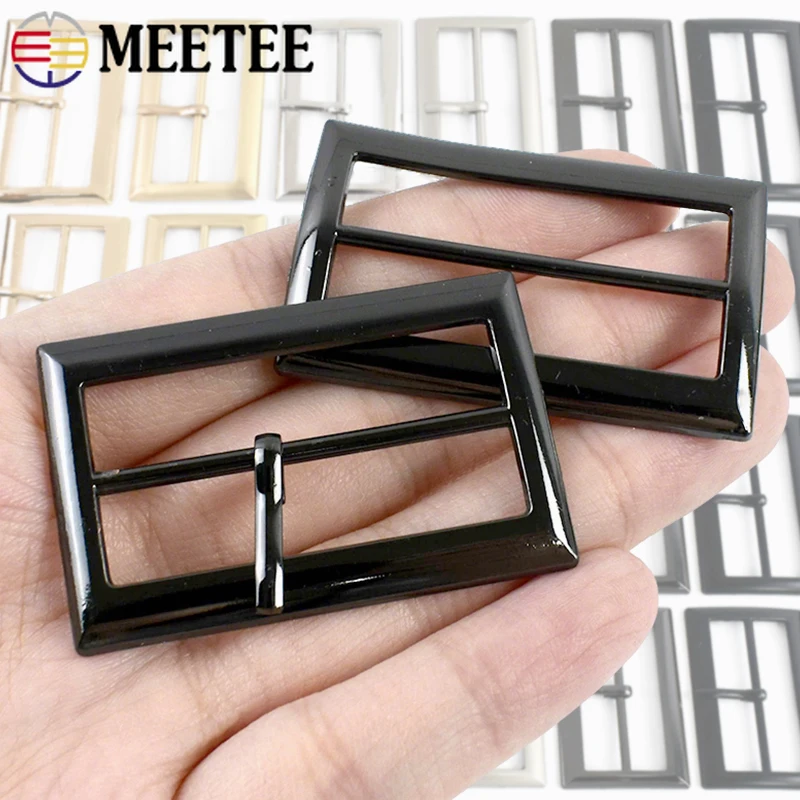 

5Pcs 20-50mm Metal Pin Buckles Leather Crafts Bag Strap Belt Buckle Handbags Pet Collar Adjust Clasp DIY Hardware Accessories